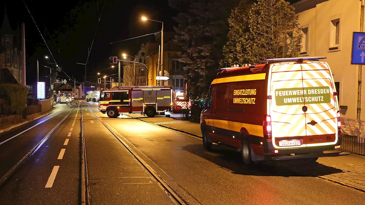 Dresden: Gas-Alarm in Bühlau! Straßen trotz Entwarnung gesperrt