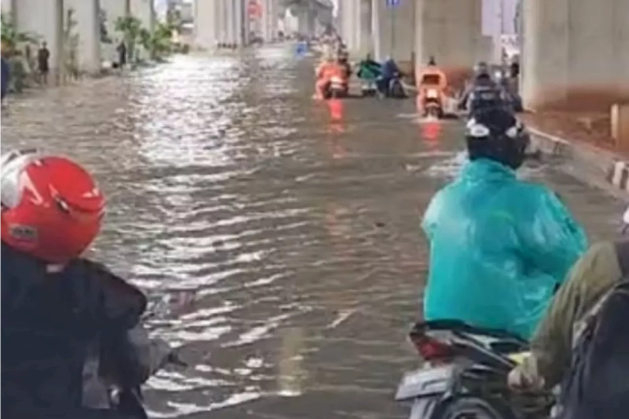 Tol Bandara Prof Dr Sedyatmo Masih Banjir, Akses ke Bandara Soetta Terganggu?