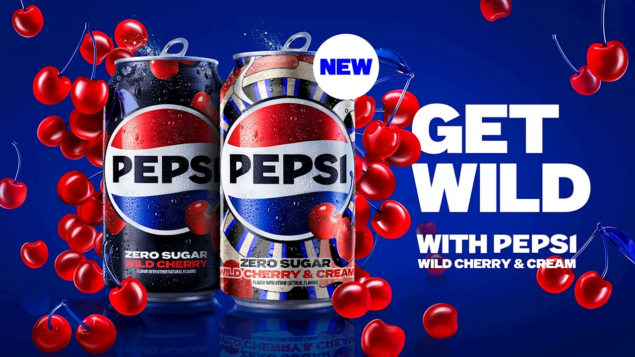 Pepsi Unveils a Permanent Wild Cherry & Cream Flavor