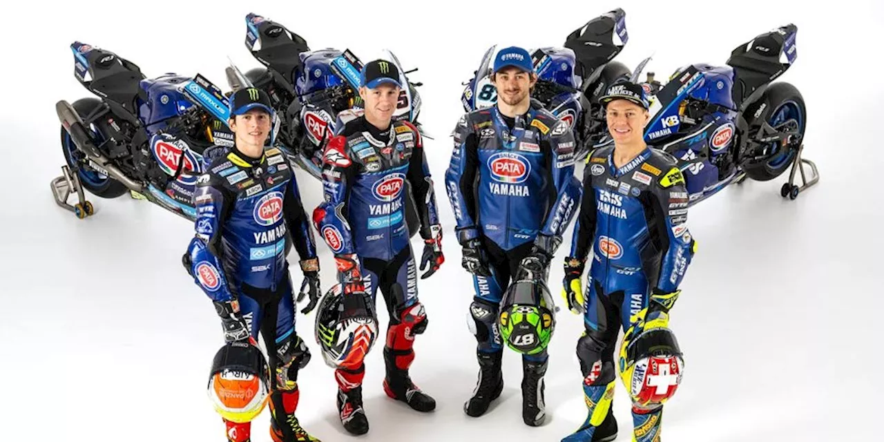 Pata Maxus Yamaha dan GYTR GRT Yamaha Resmi Luncurkan Skuad WorldSBK 2025