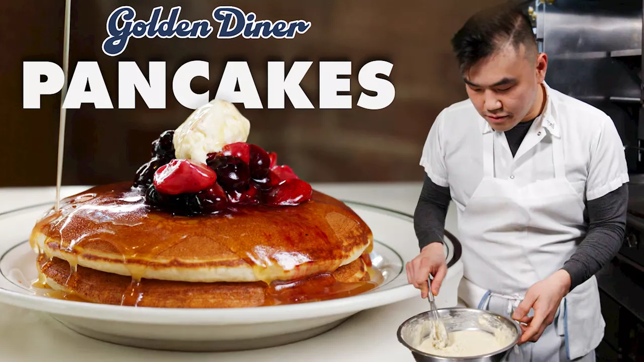 The Art of Crafting Perfect Pancakes at Golden Diner