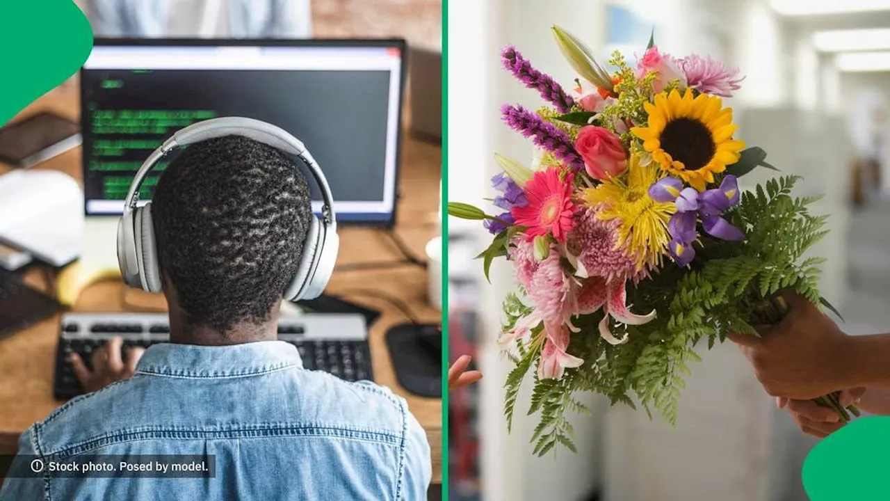 “Send the Code”: SA Intrigued After Computer Science Student Creates Flowers for Bae