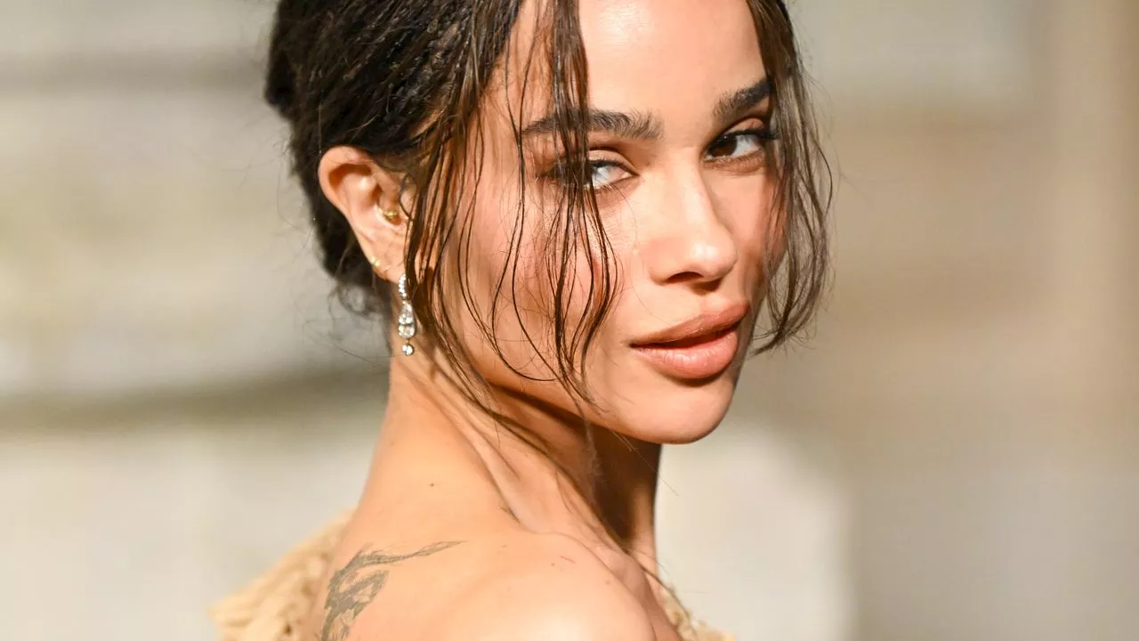 The Boho Dress Trend Has Come For Zoë Kravitz