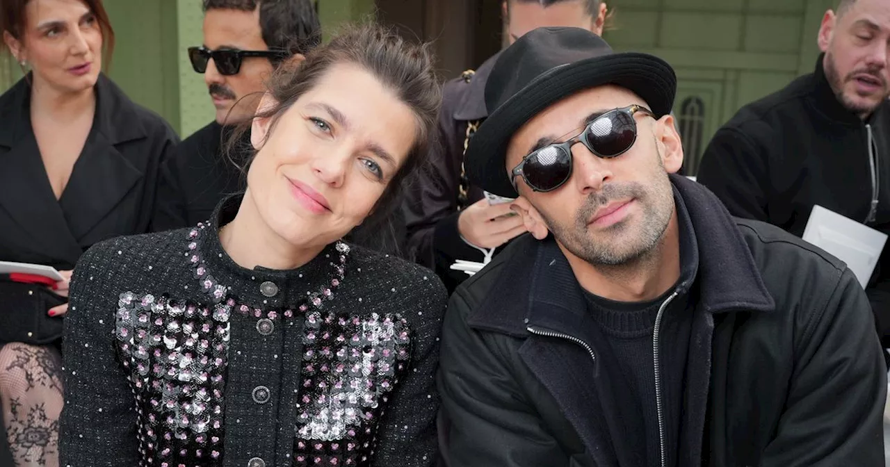 Charlotte Casiraghi & JR bei der Chanel Haute Couture Show in Paris