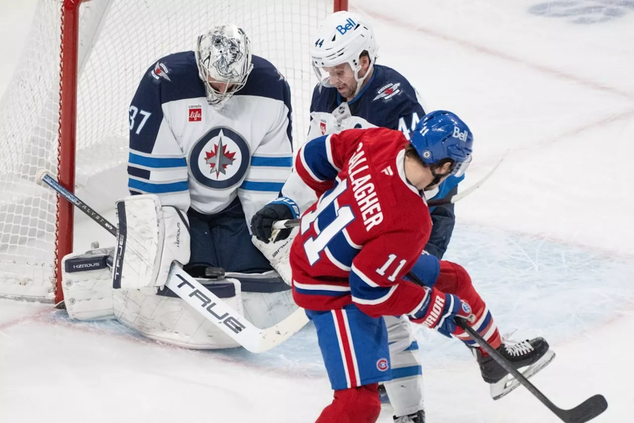 Jets Beat Canadiens 4-1, Extend Winning Streak