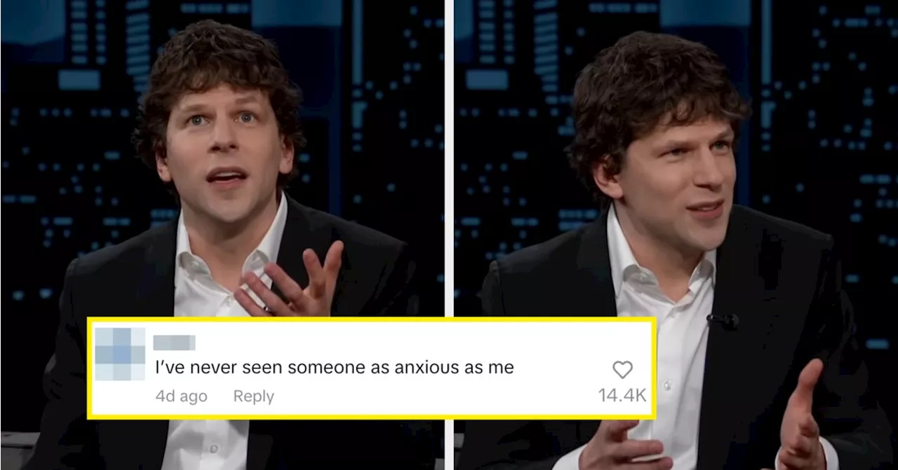 Jesse Eisenberg Says He Feels 'Guilty' Taking Vacations