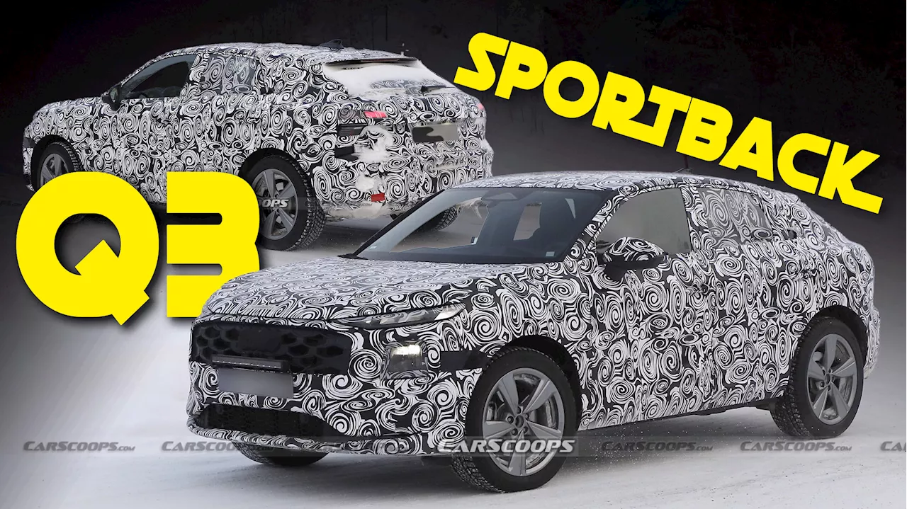 Audi Q3 Sportback Spied Testing Ahead of 2026 Launch