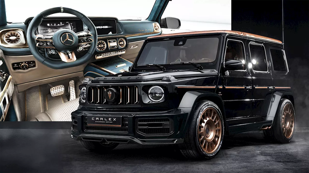 Carlex Design Unveils The G-Class Nuri: A Bespoke Tribute to Uzbekistan