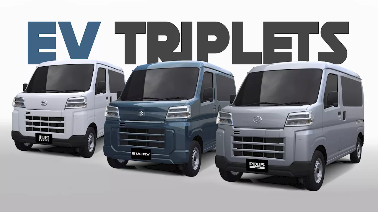 Toyota, Suzuki, and Daihatsu Delay Electric Kei Van Launch