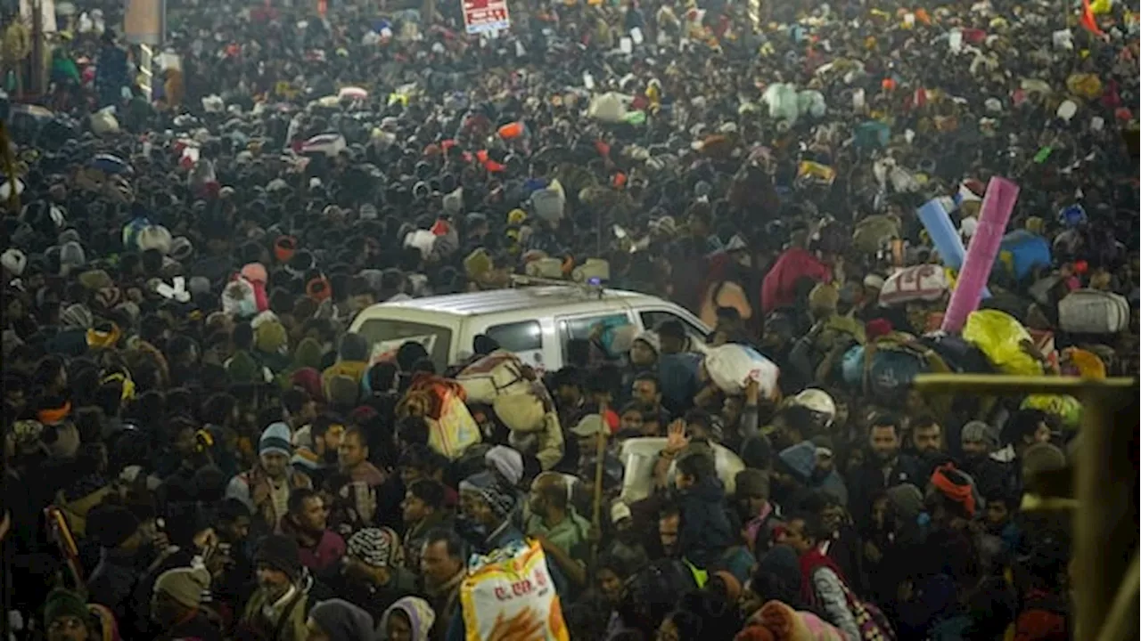 Dozens hurt in stampede at Maha Kumbh festival in northern India