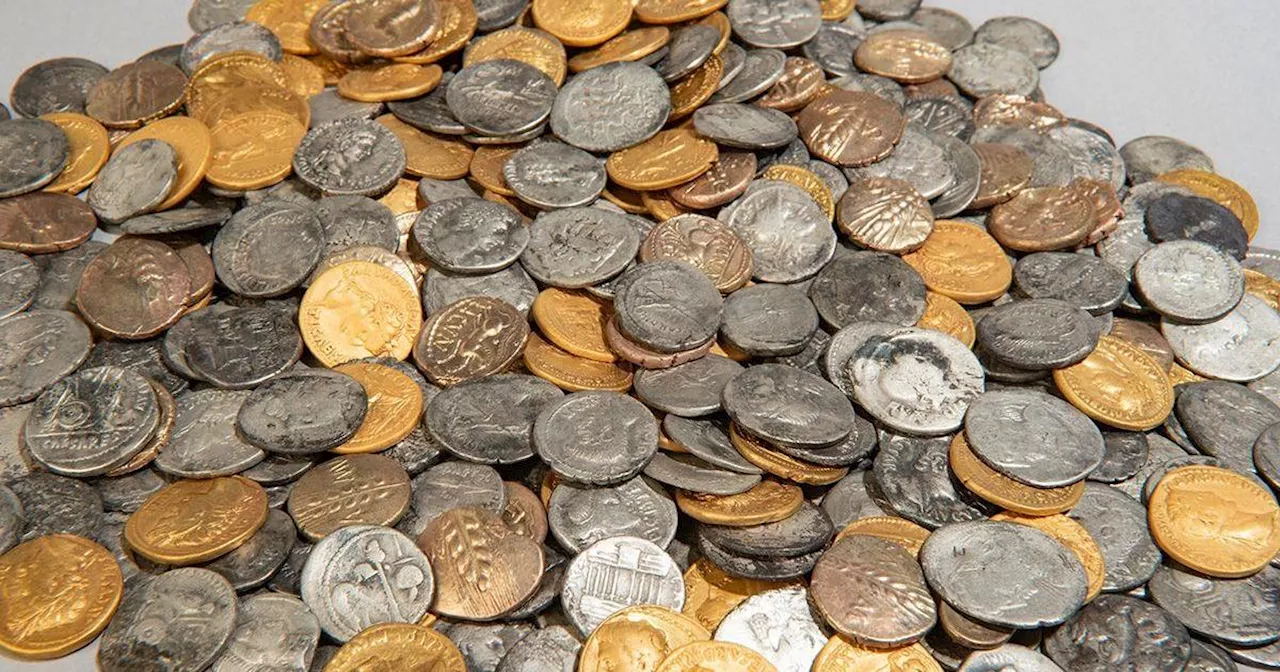 Ancient Roman and British Coins Unearthed in Netherlands