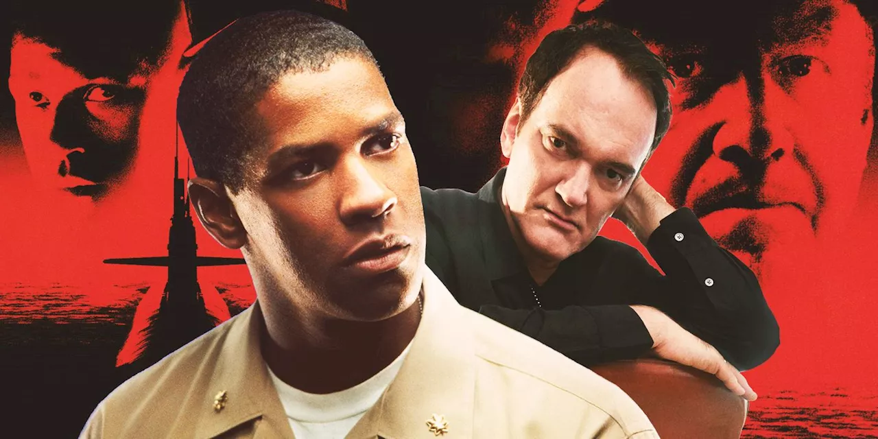 The Untold Story of Quentin Tarantino's Feud with Denzel Washington Over 'Crimson Tide'