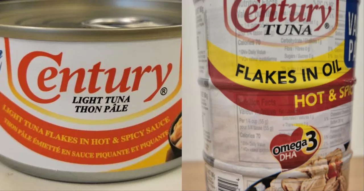 Canada Issues National Recall of Century Brand Tuna Products for Undeclared Wheat