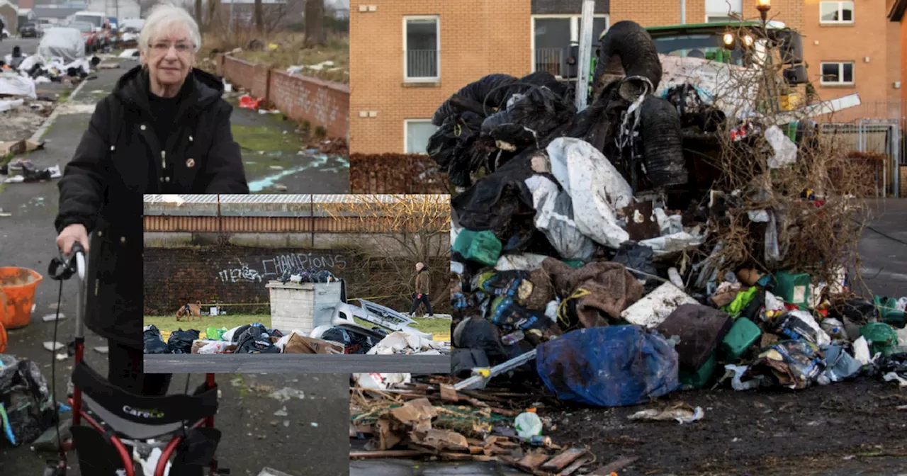 Glasgow Neighborhood Declared 'Landfill' by Locals Amid Fly-Tipping Crisis