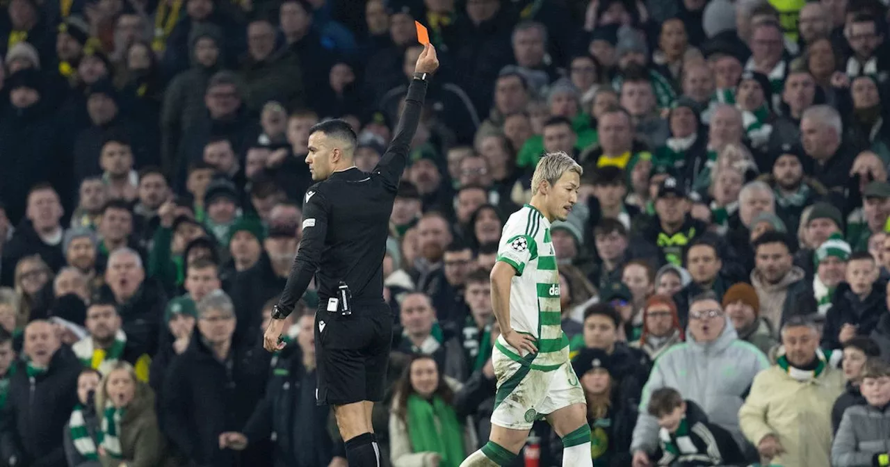 Maeda's Red Card Costs Celtic Star Play-Off Match