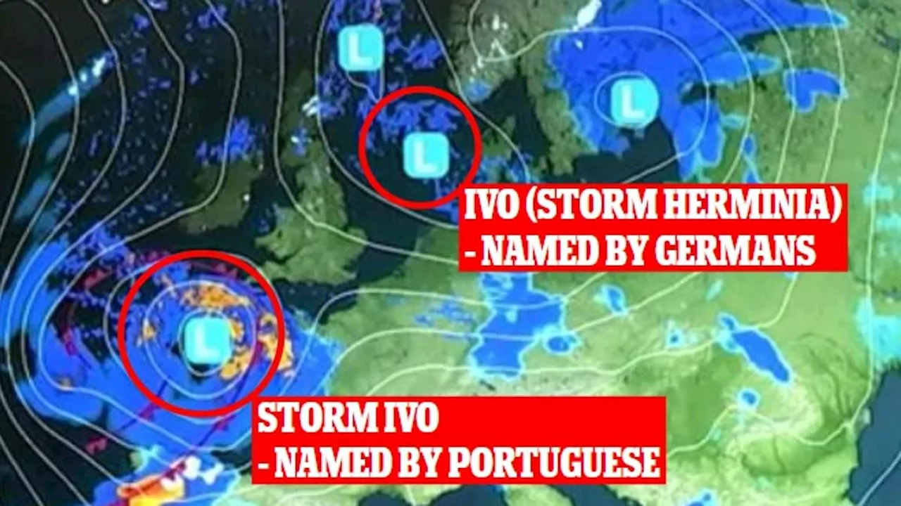 Storm Ivo lashes Southern England with 60mph Winds and Heavy Rain