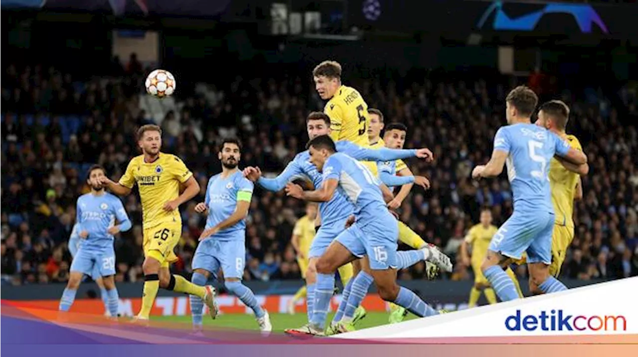 Man City Unggul Head to Head Atas Club Brugge Jelang Duel Liga Champions