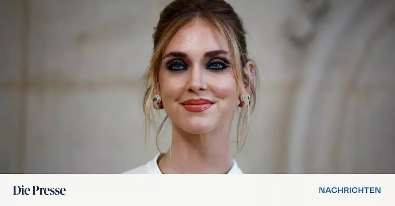 Influencerin Chiara Ferragni vor Gericht wegen Betrug