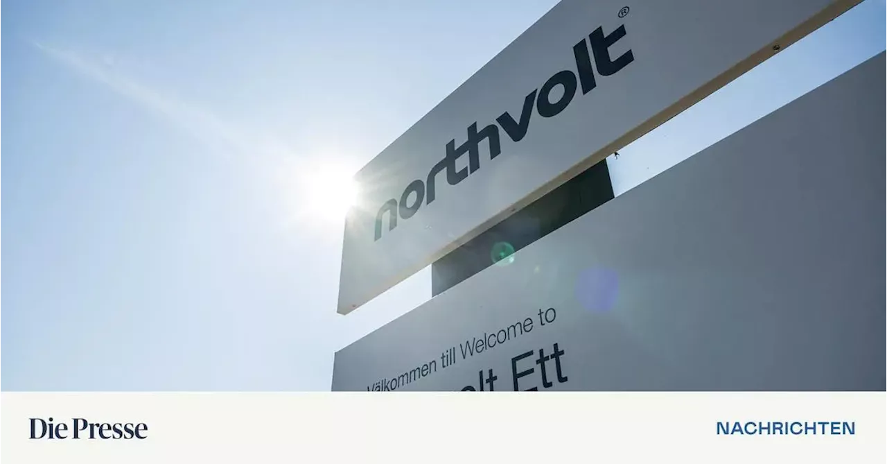 Northvolt sucht 1,3 Milliarden Dollar für Sanierung