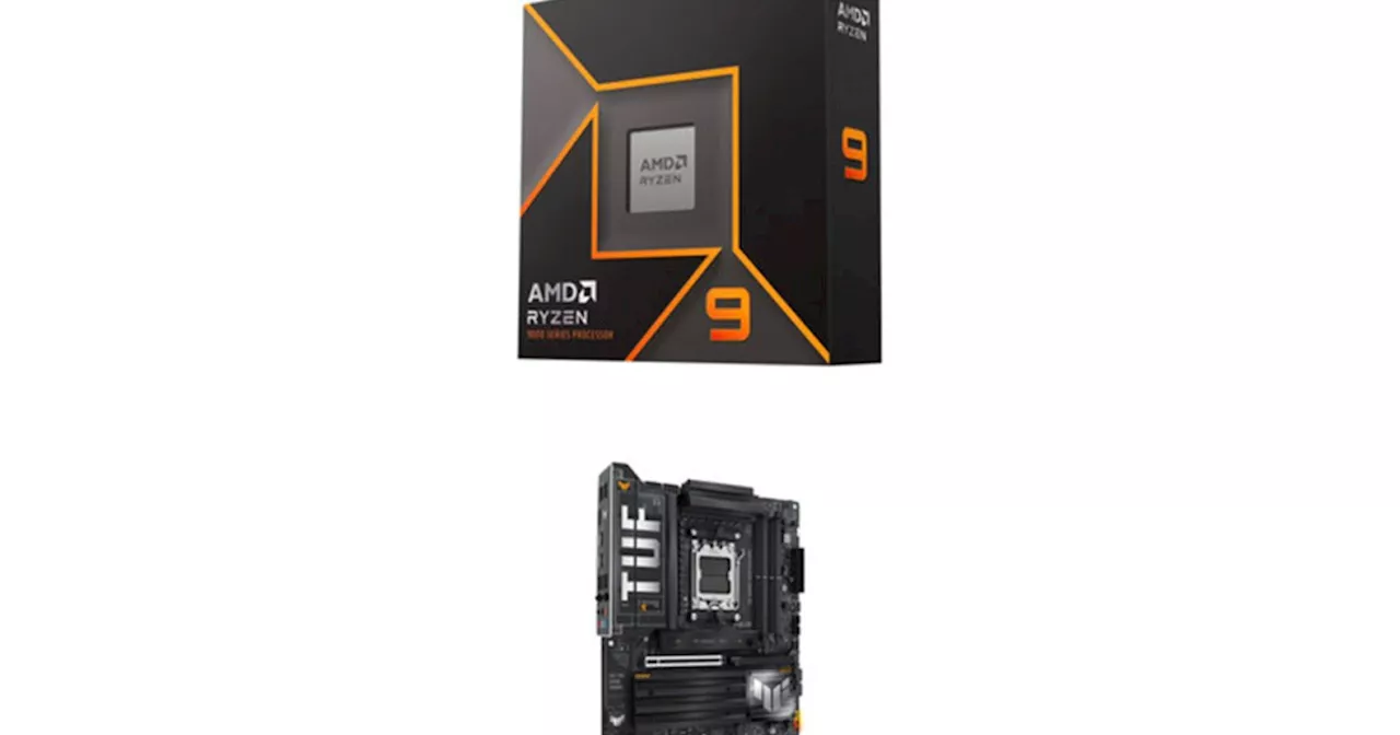 The Ryzen 9 9950X and Asus TUF motherboard has a $100 discount