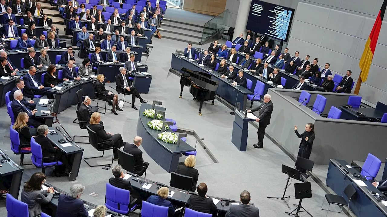 Steinmeier: Keine Verdrängung der Shoah, Schutz der Demokratie und Erinnerungskultur