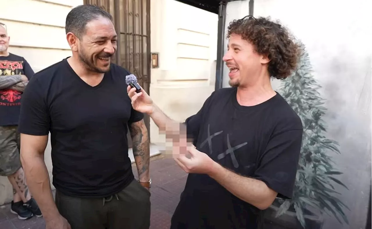 Luisito Comunica sorprende al fumar marihuana en Uruguay; “severo porrazo que nos estamos dando”