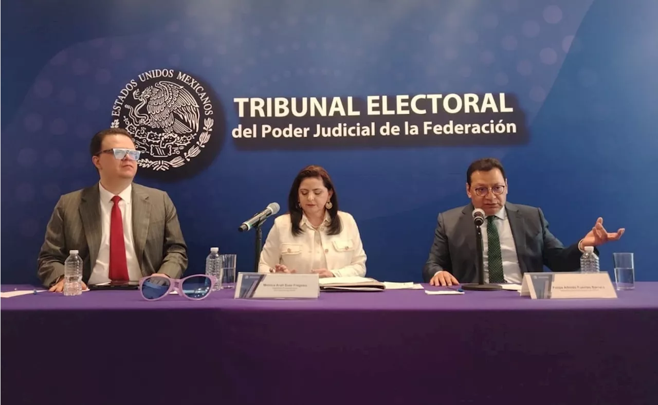 Mónica Soto defiende que continúe elección judicial; “TEPJF no ha violentado la Constitución”, argumenta