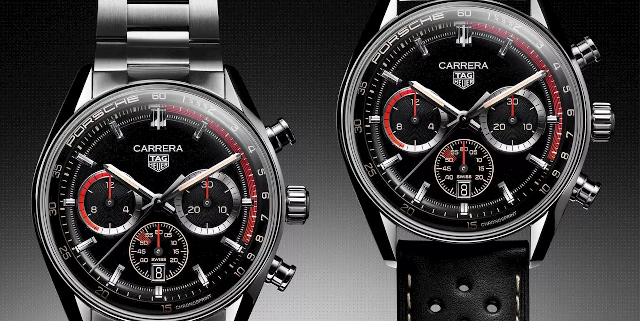 TAG Heuer Revs Up Its Chronograph Collection with New Formula 1 and Carrera Models