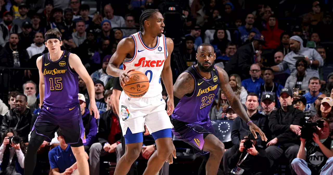 Risultati NBA 29 Gennaio: Maxey Scatena il Super Show contro i Lakers