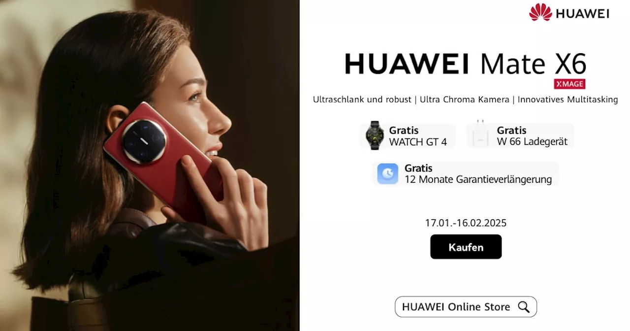 HUAWEI Mate X6 ist jetzt in Deutschland erhältlich