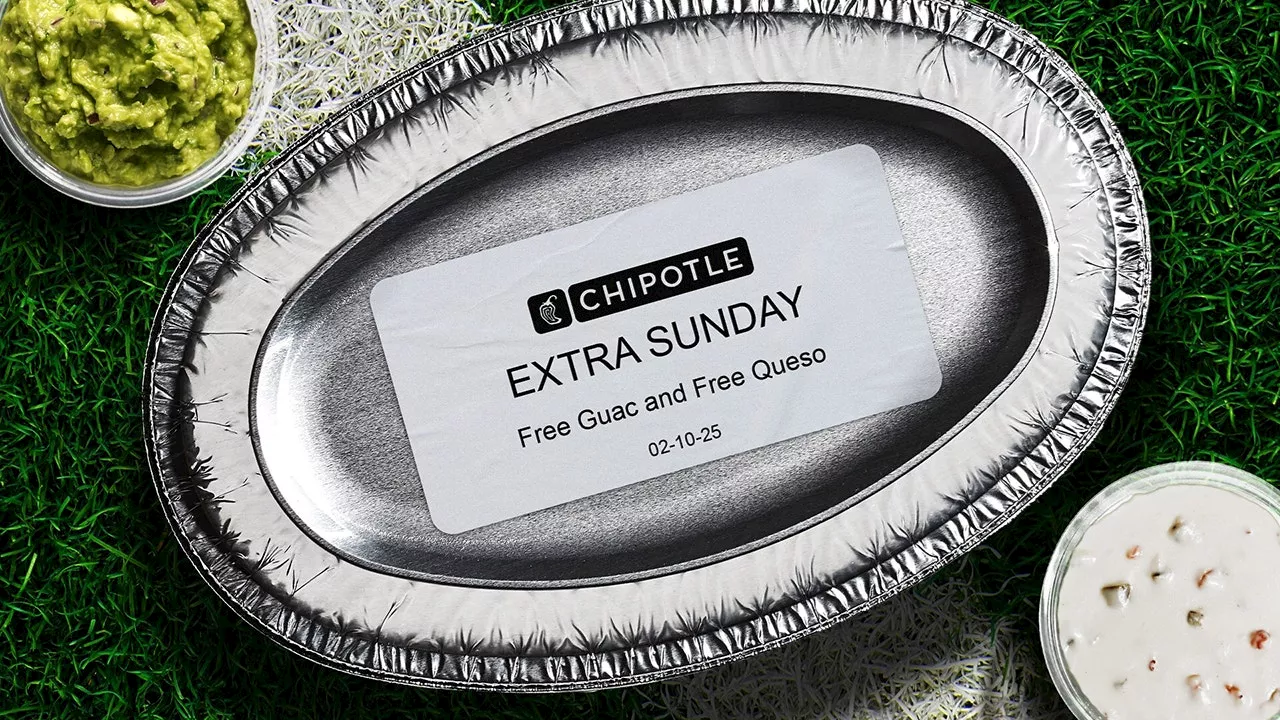 Chipotle Celebrates Super Bowl LIX with Free Entrees and 'Extra Sunday' Holiday