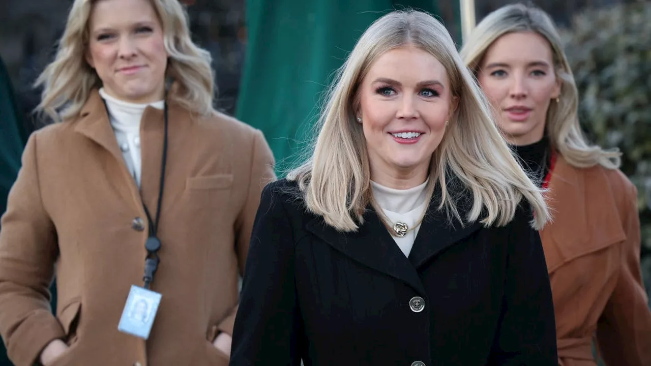 Karoline Leavitt, Youngest White House Press Secretary, Holds First Briefing