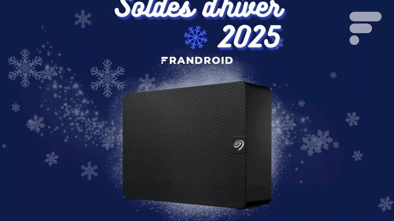 Cet imposant disque dur externe Seagate de 8 To est à un super prix pour ces derniers jours de soldes