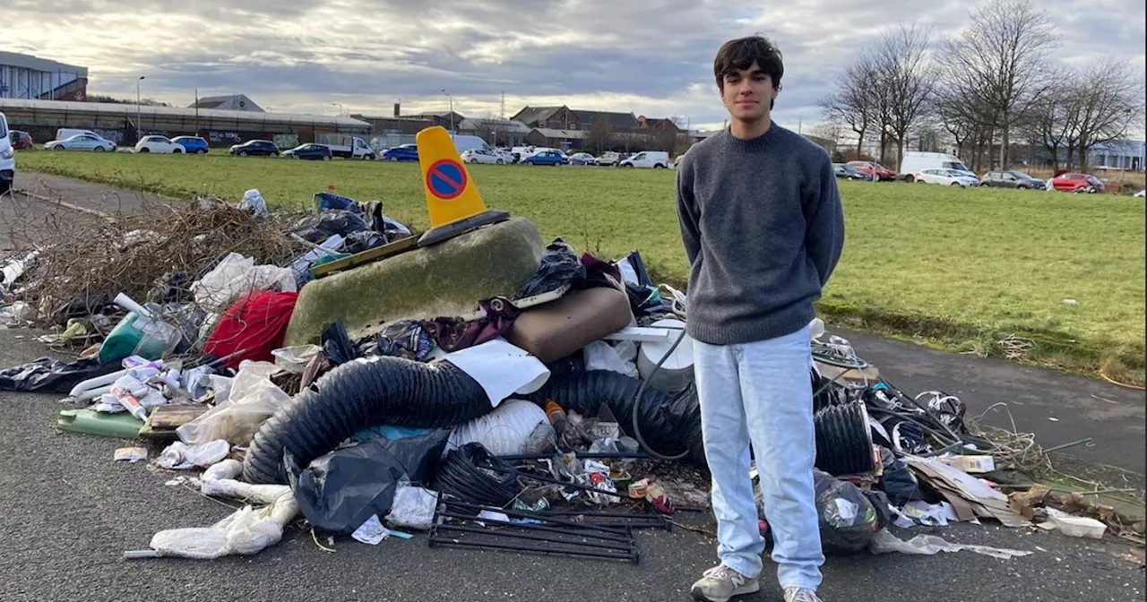 Glasgow Residents Fear 'Vermin Overrun' as Fly-TIPPING Piles Mount