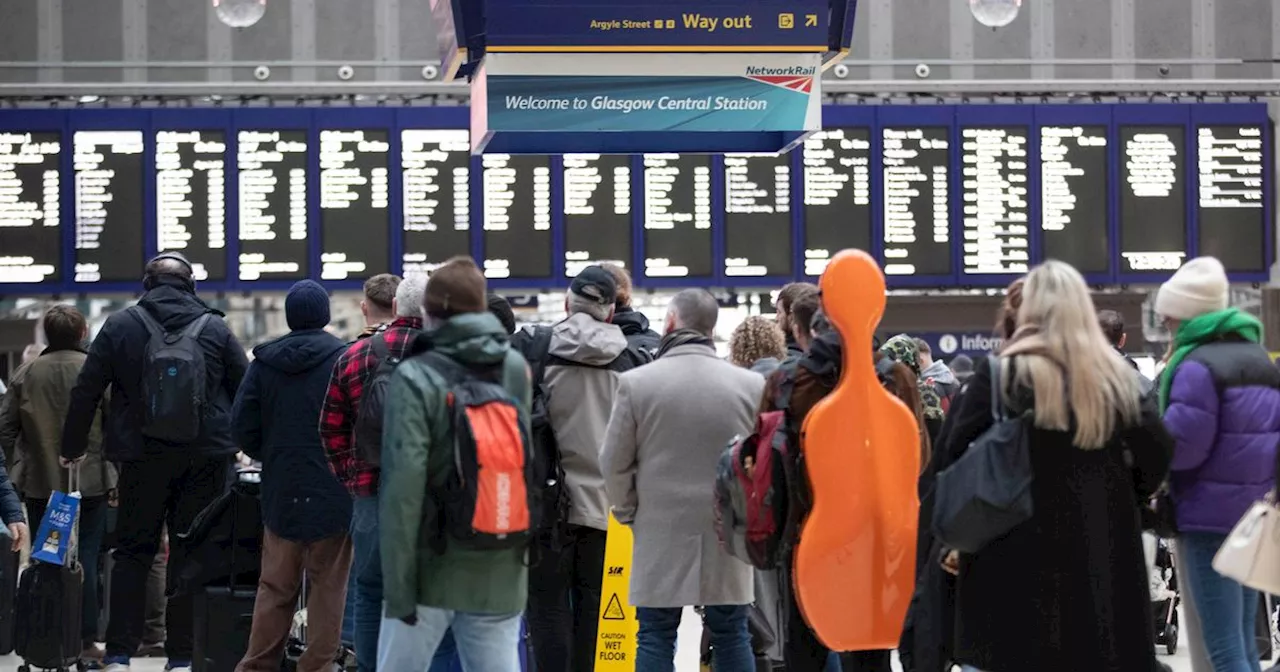 ScotRail Adjusts Departure Boards at Glasgow Central to Reduce Falls