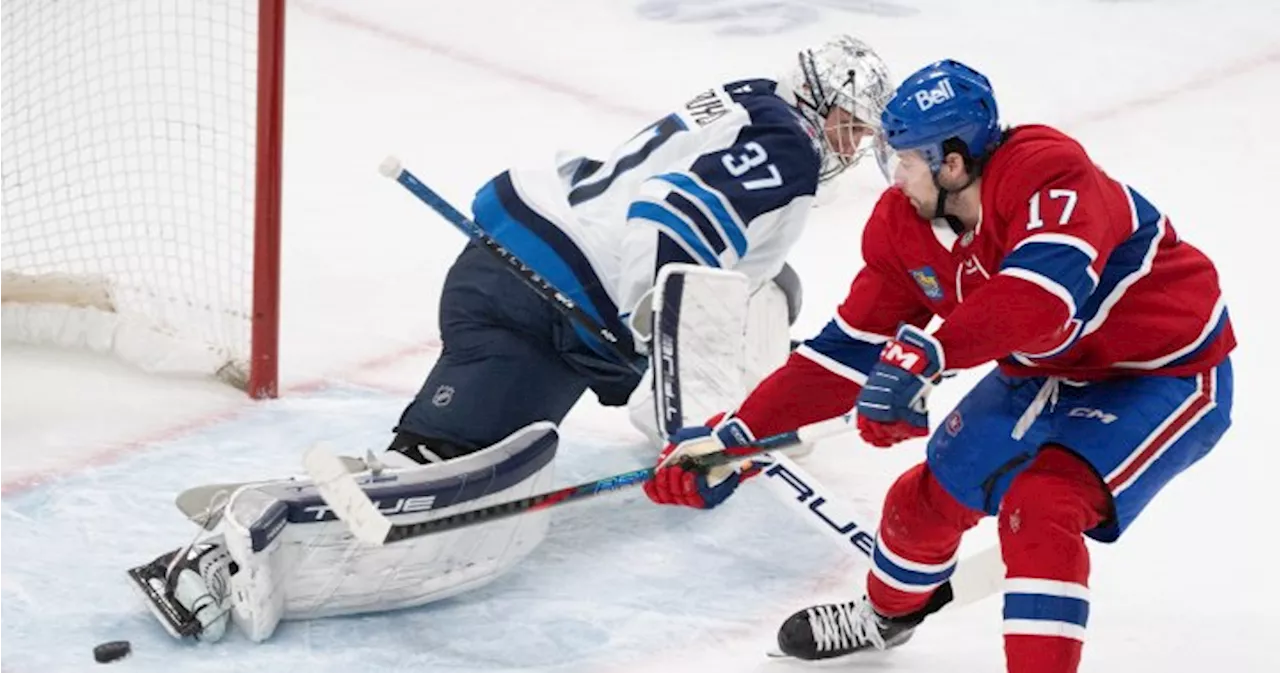 Call of the Wilde: Montreal Canadiens’ energy falls short with 4-1 loss to Winnipeg