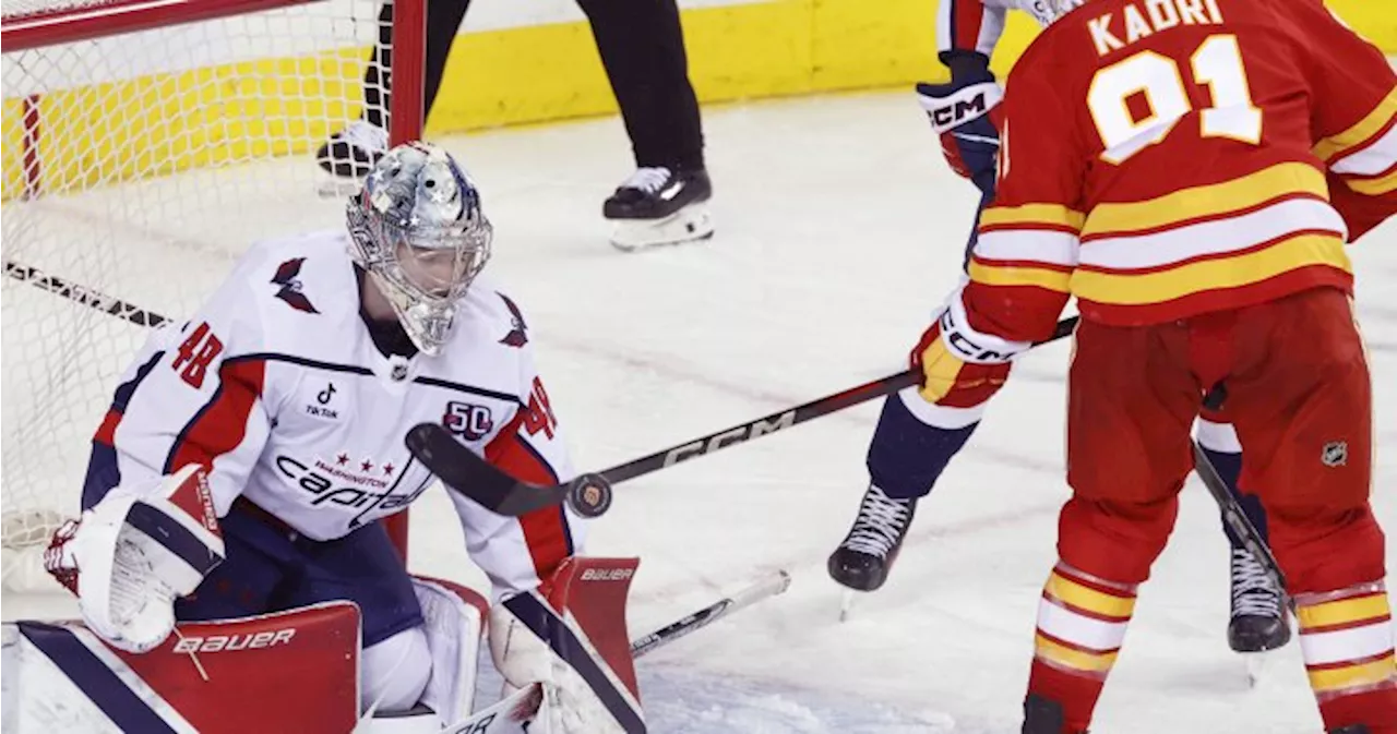 Thompson's brilliance powers Capitals past Flames