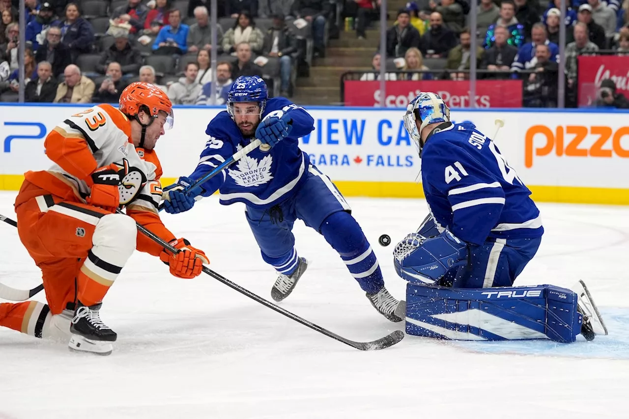 Maple Leafs goaltender Anthony Stolarz closing in on a return to action