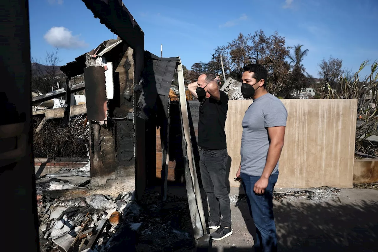 Residents Return to Ash-Covered Homes After California Wildfires