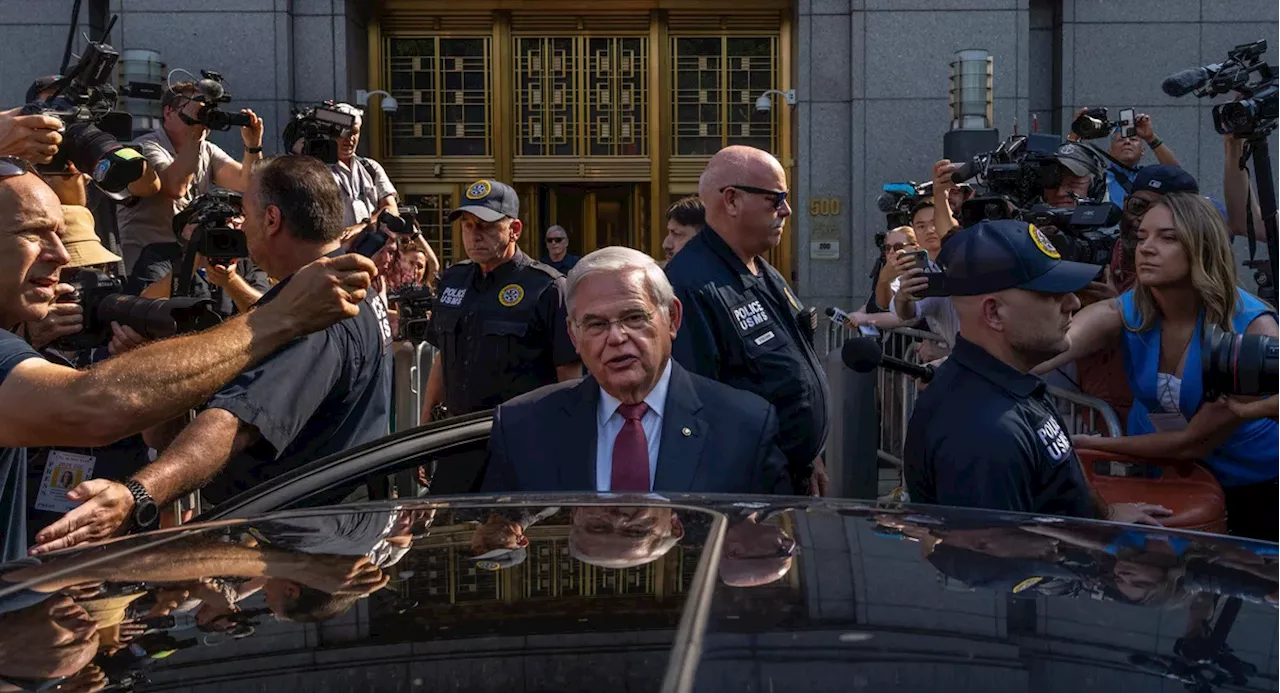 Menendez Sentenced to Prison for Bribery, While Business Associates Receive Prison Terms