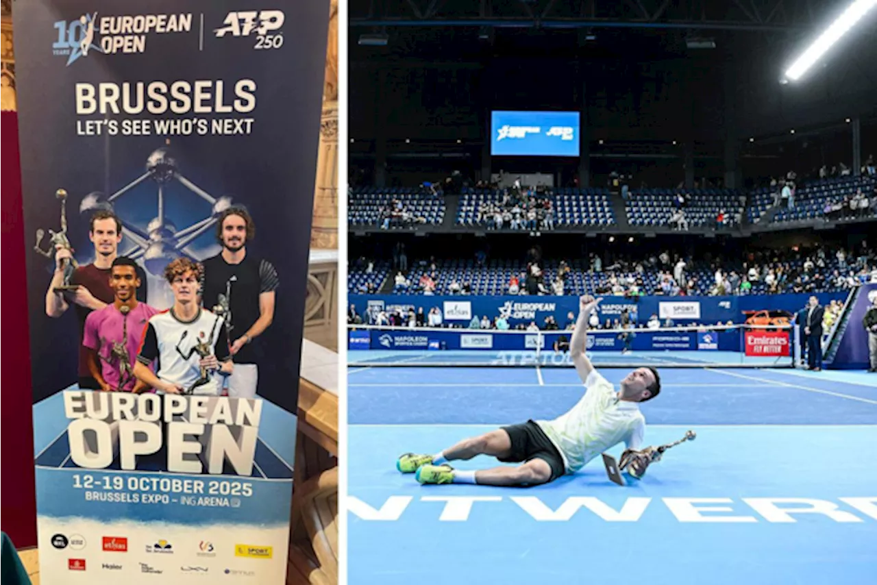 European Open Tennis verlaat Antwerpen en viert tienjarig bestaan in Brussel