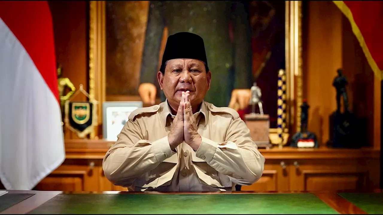 Presiden Prabowo Rayakan Imlek 2576 Kongzili dan Harapkan Persaudaraan dan Kerukunan