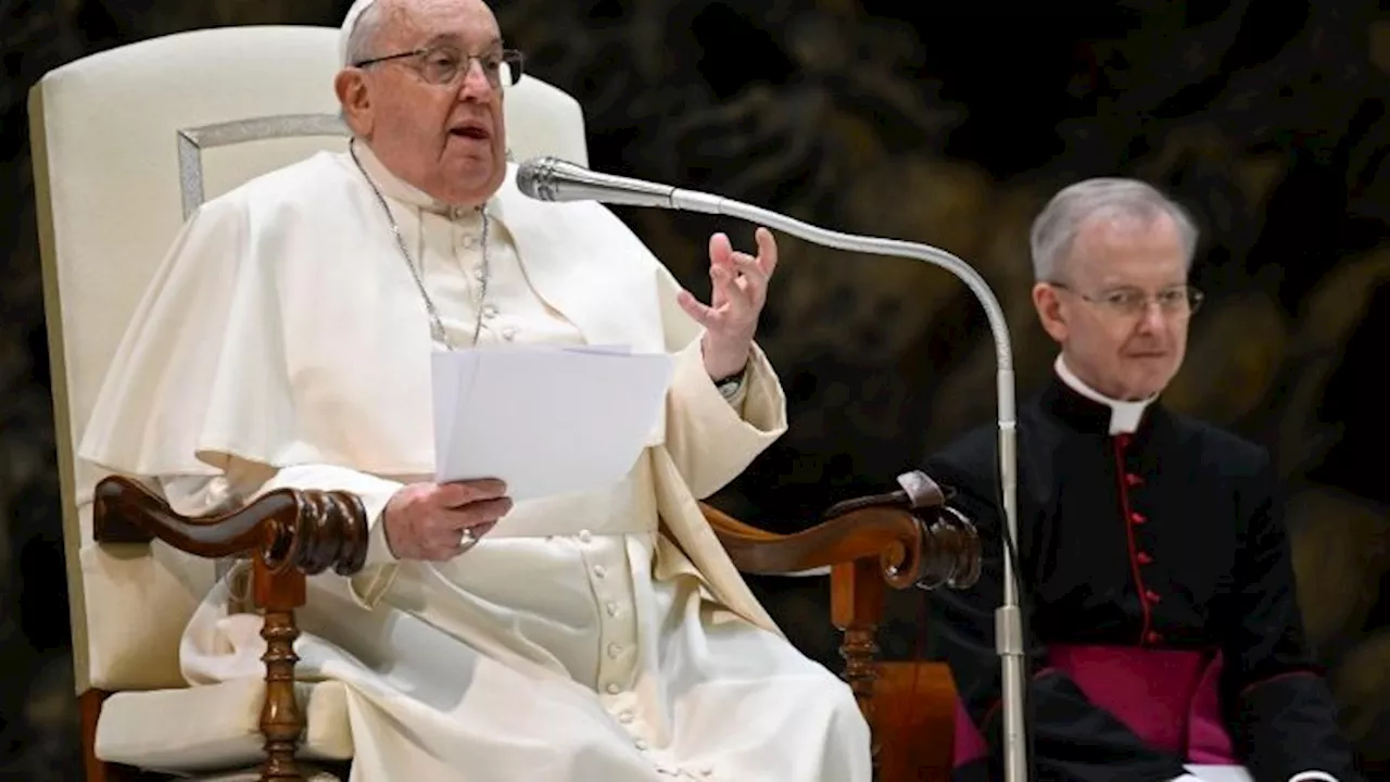 Pope at Audience: Let's imitate St. Joseph's holy example and faith