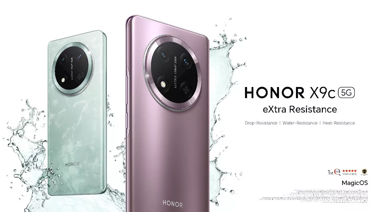 HONOR Unveils its game-changing AI-powered HONOR X9c smartphone in South Africa