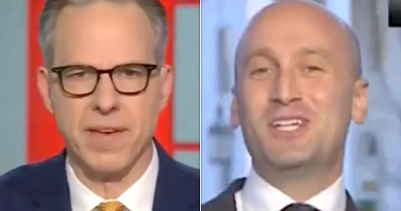 Stephen Miller Tries To Flummox Jake Tapper With Infuriating Spin Tactics