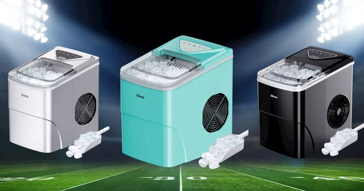 This Compact Ice Maker Is a Game Changer for Your Next Super Bowl Party