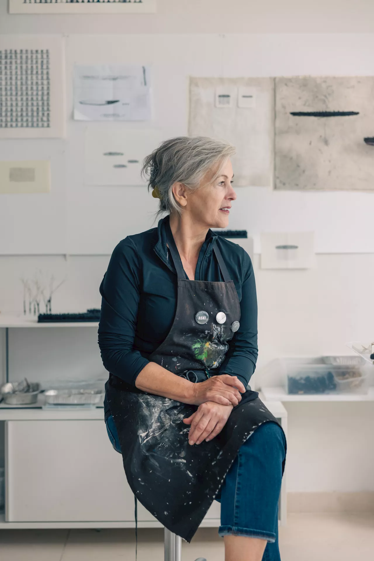 Step inside artist Anita Groener’s Dublin studio, full of tiny, beautiful things