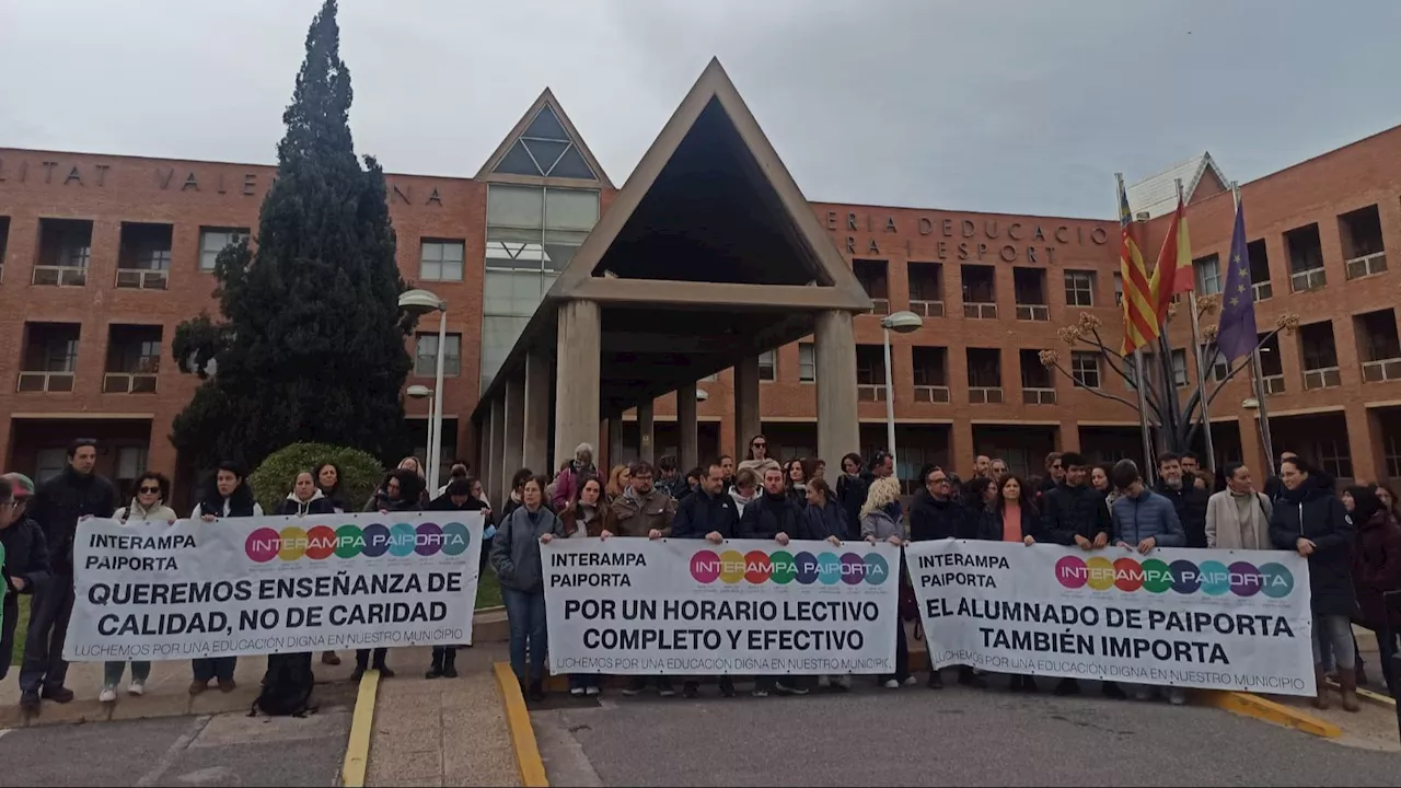 La familias afectadas por la DANA piden una educación digna para sus hijos