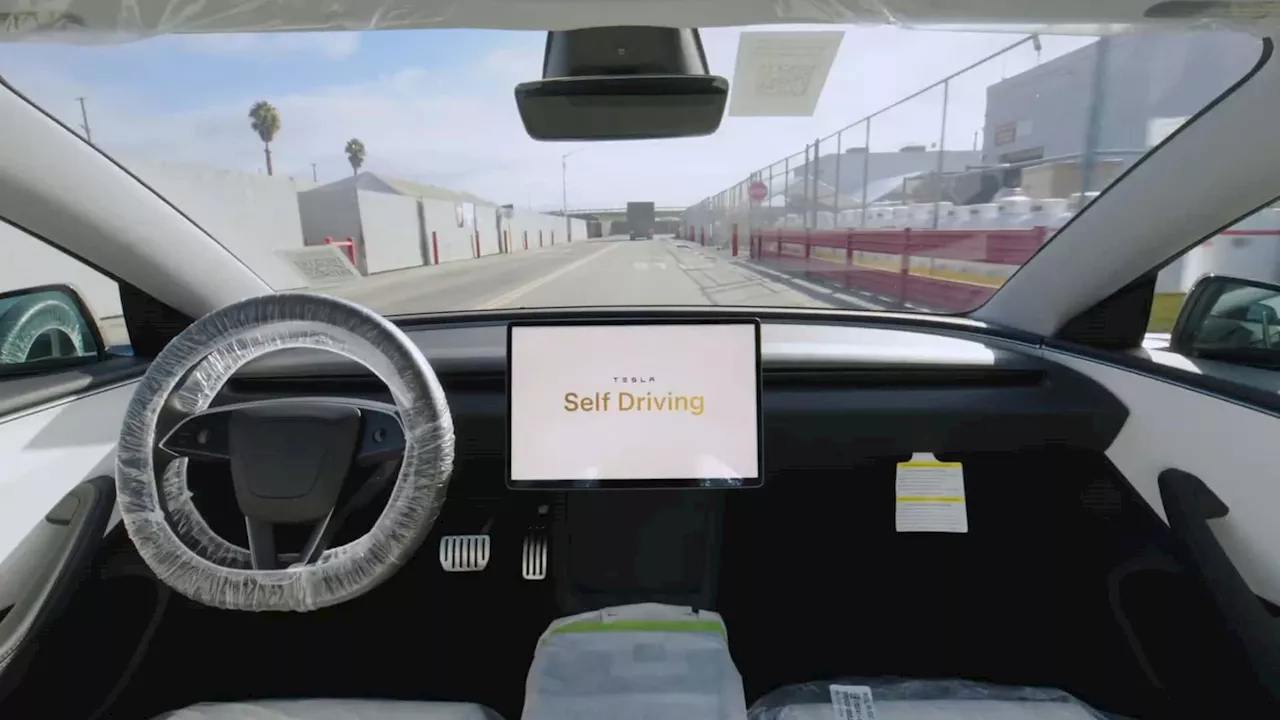 Tesla Claims New EVs Can Drive Themselves on Factory Course