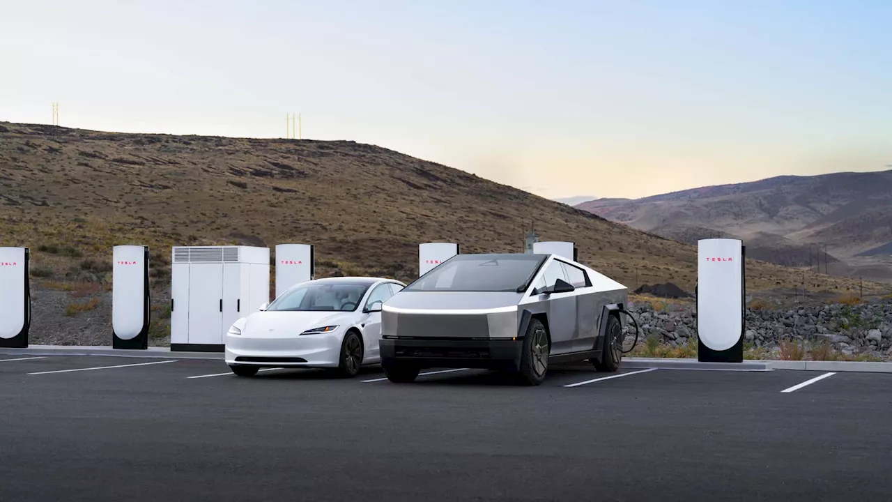 Tesla Superchargers Get a Speed Boost, But Only Cybertruck Owners Benefit Right Now